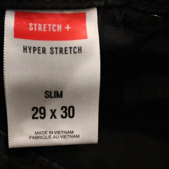 Express x Victor Oladipo Men's Slim Ripped Stretch Jeans 29 by 30 - Picture 8 of 10